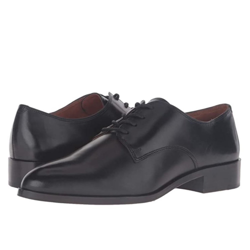 Frye Black Leather Women's Shoes